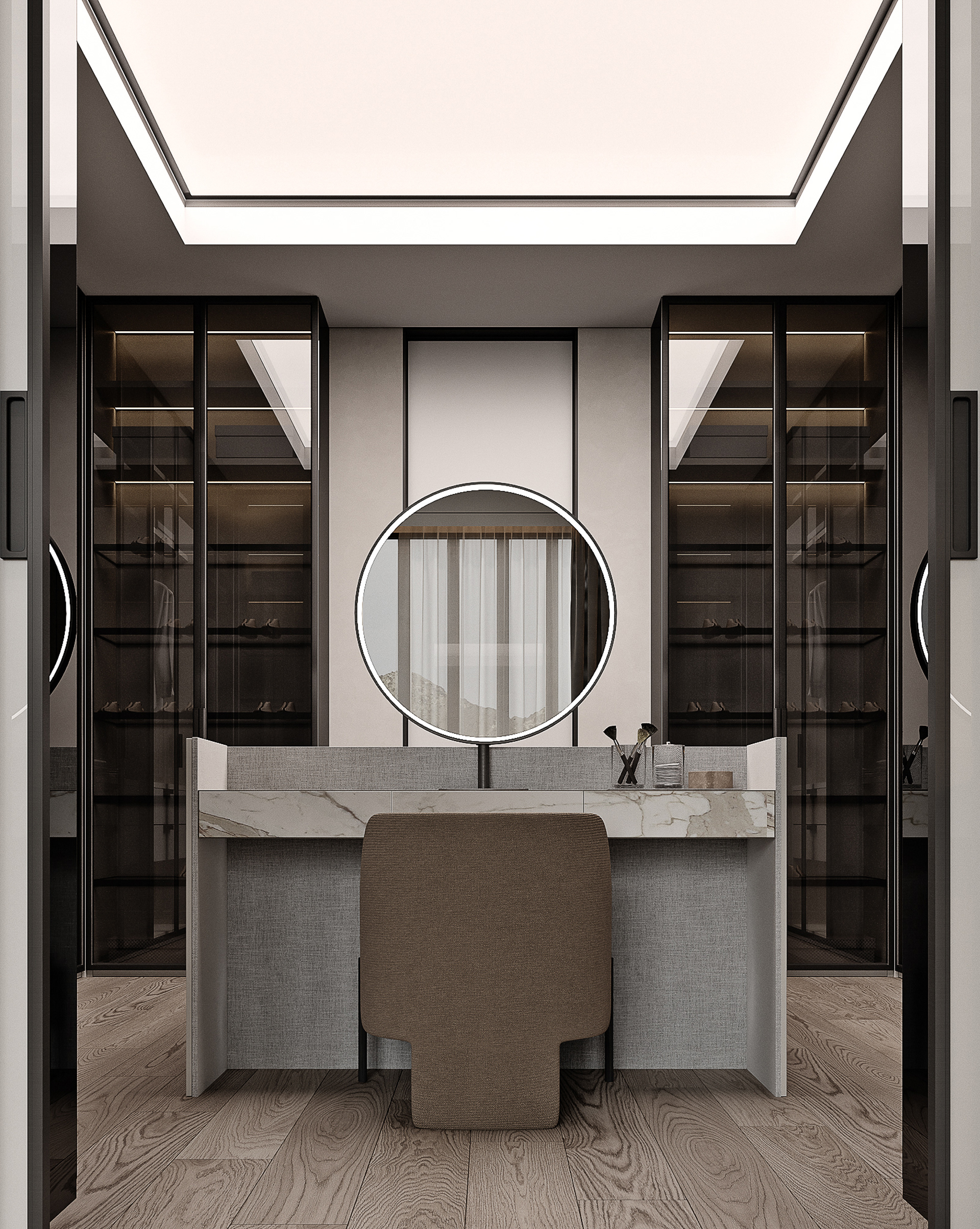 Modern minimalism family residence-62