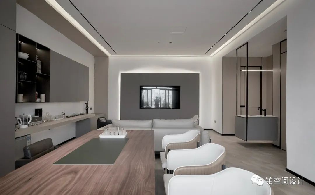 首发 | 铂空间设计: 具有艺术感的极简办公室空间 / Johnson强&崔志昊-69