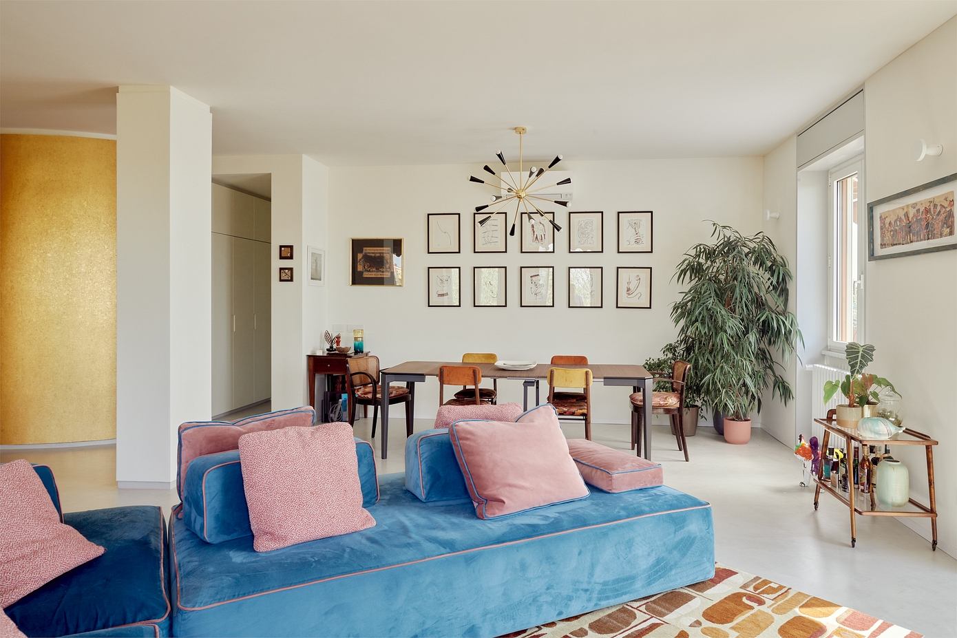 BLTB公寓:俏皮的米兰公寓丨意大利米兰丨Studio ApiuM-1