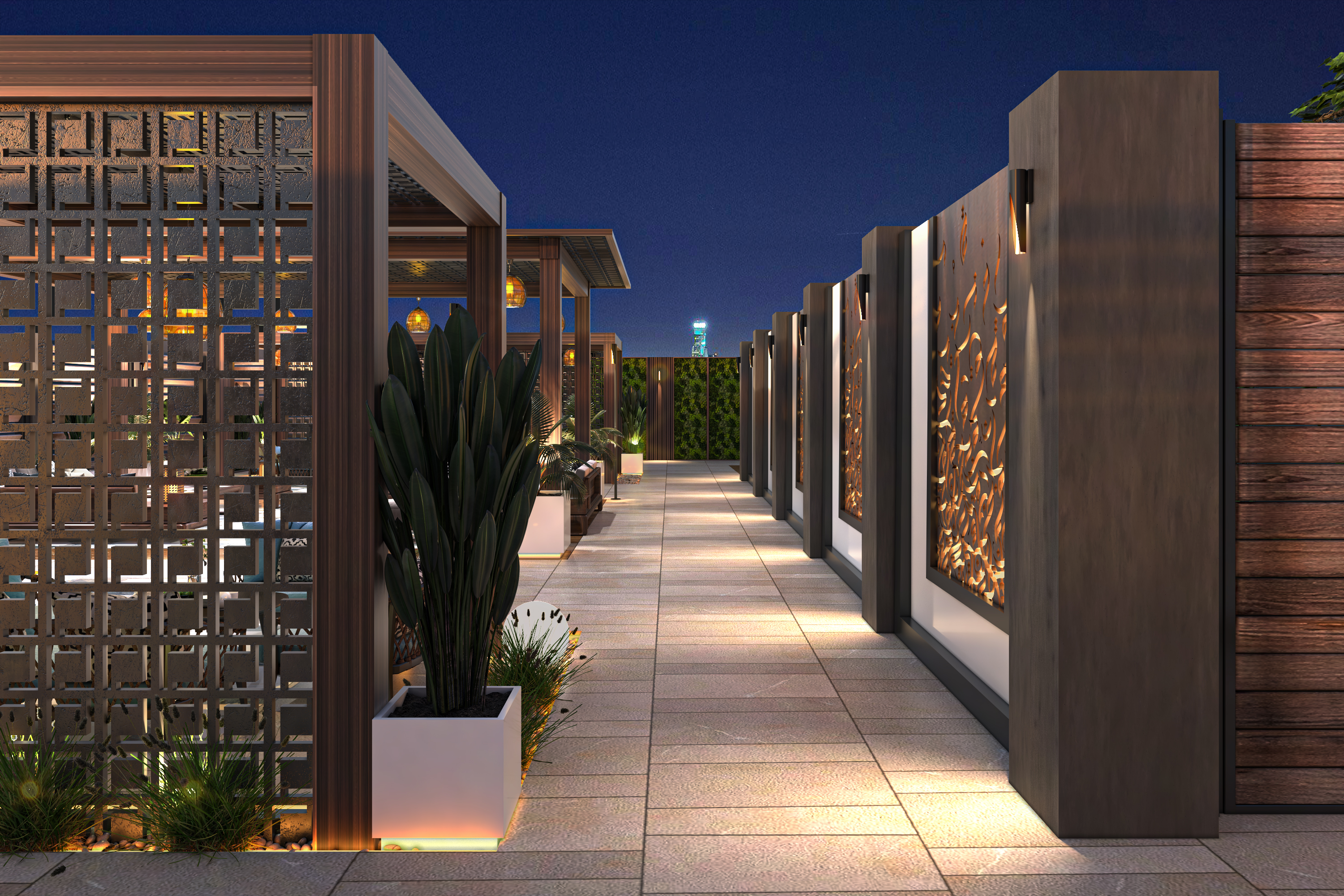 屋顶咖啡馆丨阿联酋艾因丨laarte.ae-10