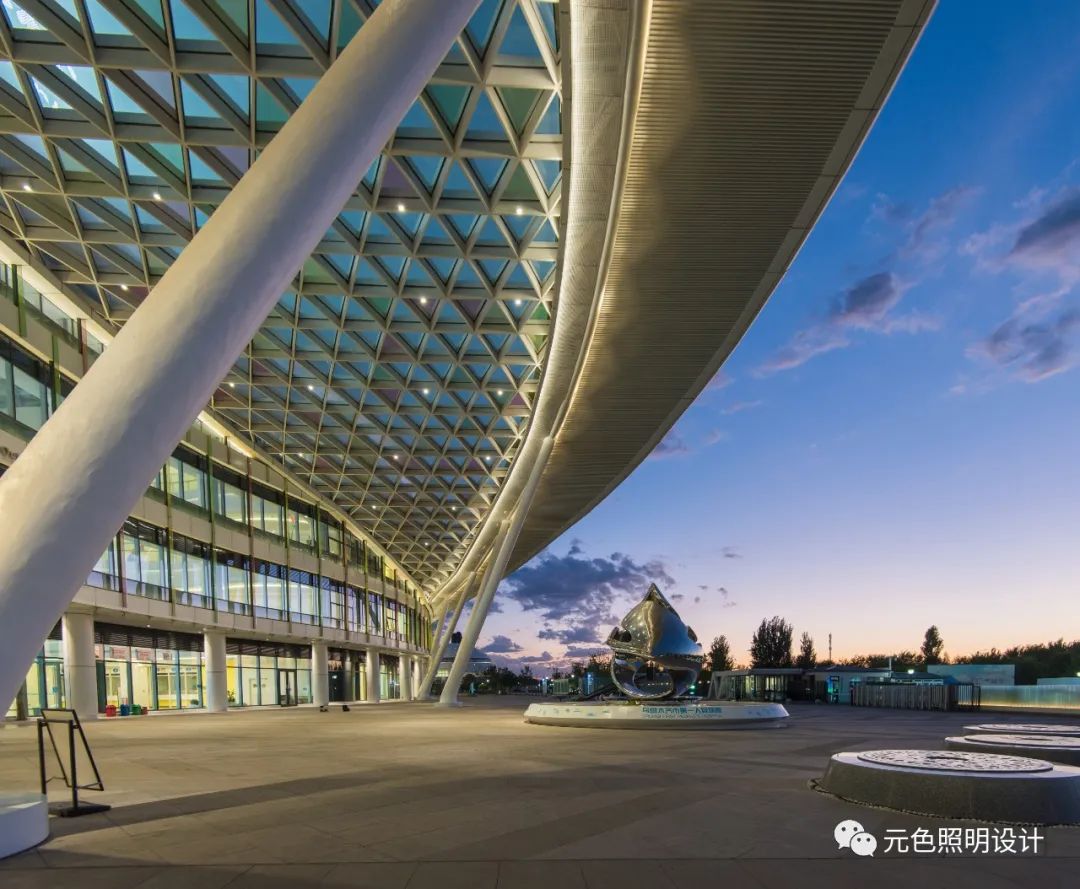 叶脉 ▏乌鲁木齐儿童医院(城北)照明设计-15