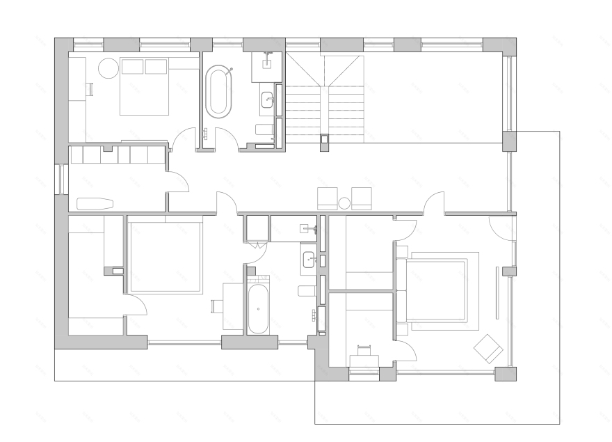 L 现代住宅丨俄罗斯诺夫哥罗德丨BIHS ARCHITECTS-11