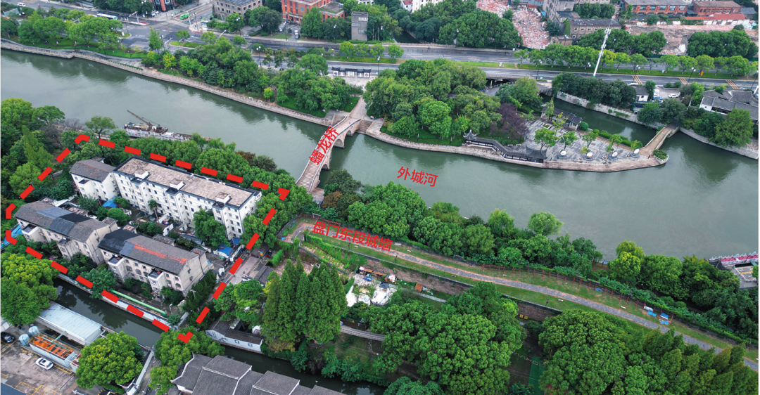 与古为新：苏州盘门东段城墙周边空间的重构性利用-56