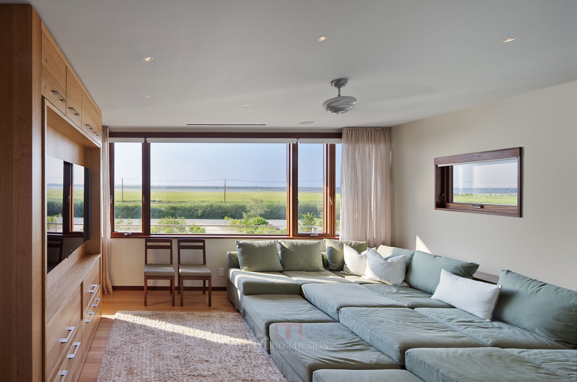 豪华别墅 现代风格East Quogue 美国 纽约 汉普顿 别墅-22