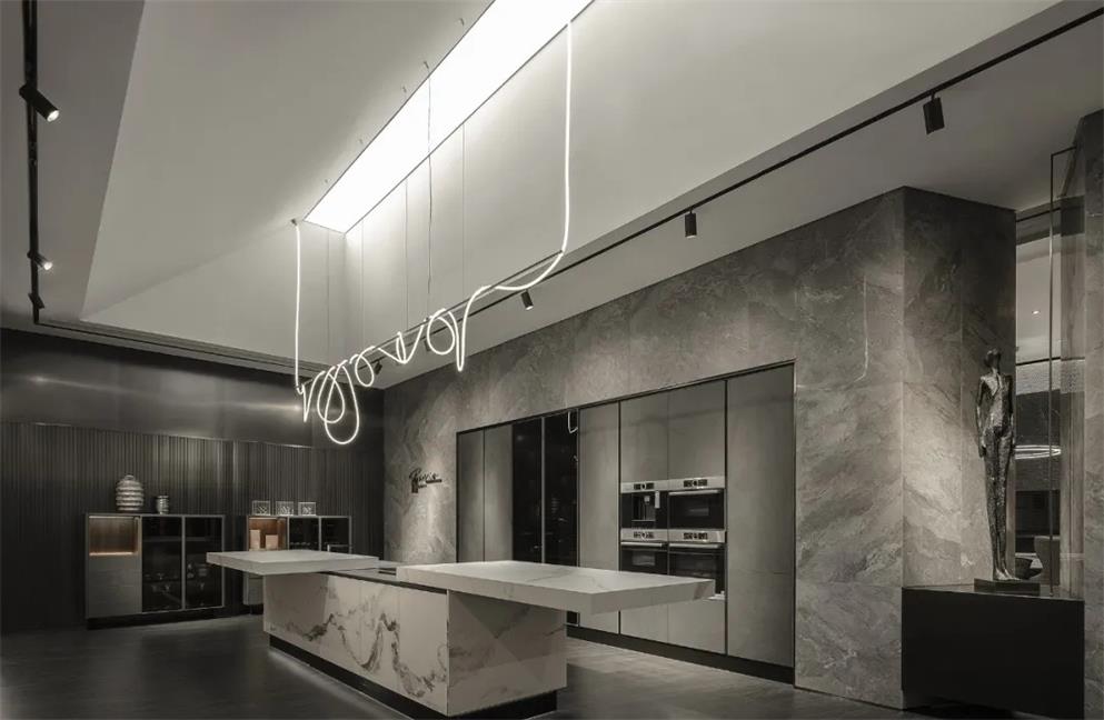 高端定制家居品牌总部展厅丨中国广州丨近境制作-33