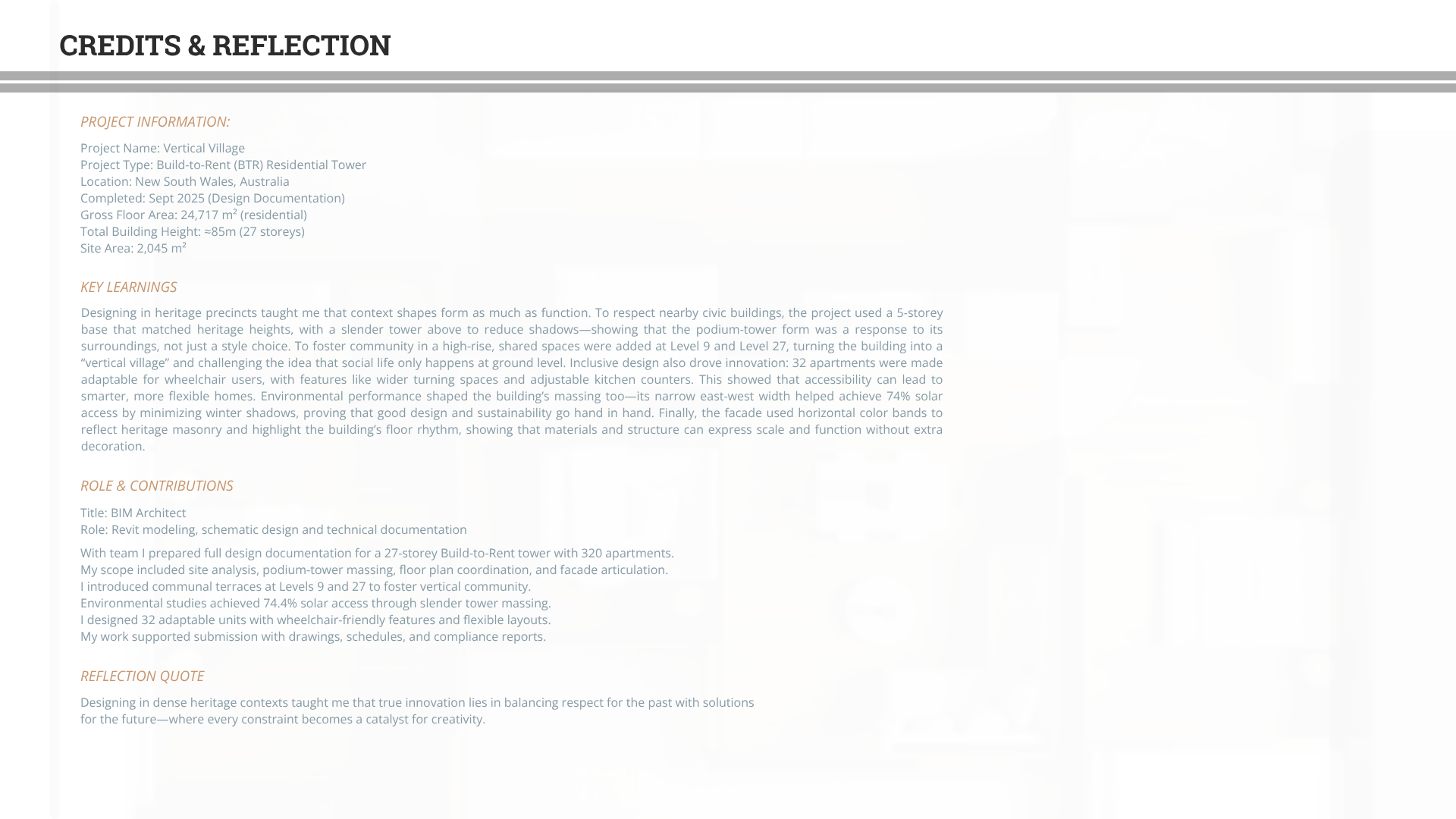 Vertical Village: Residential Tower | Australia-8