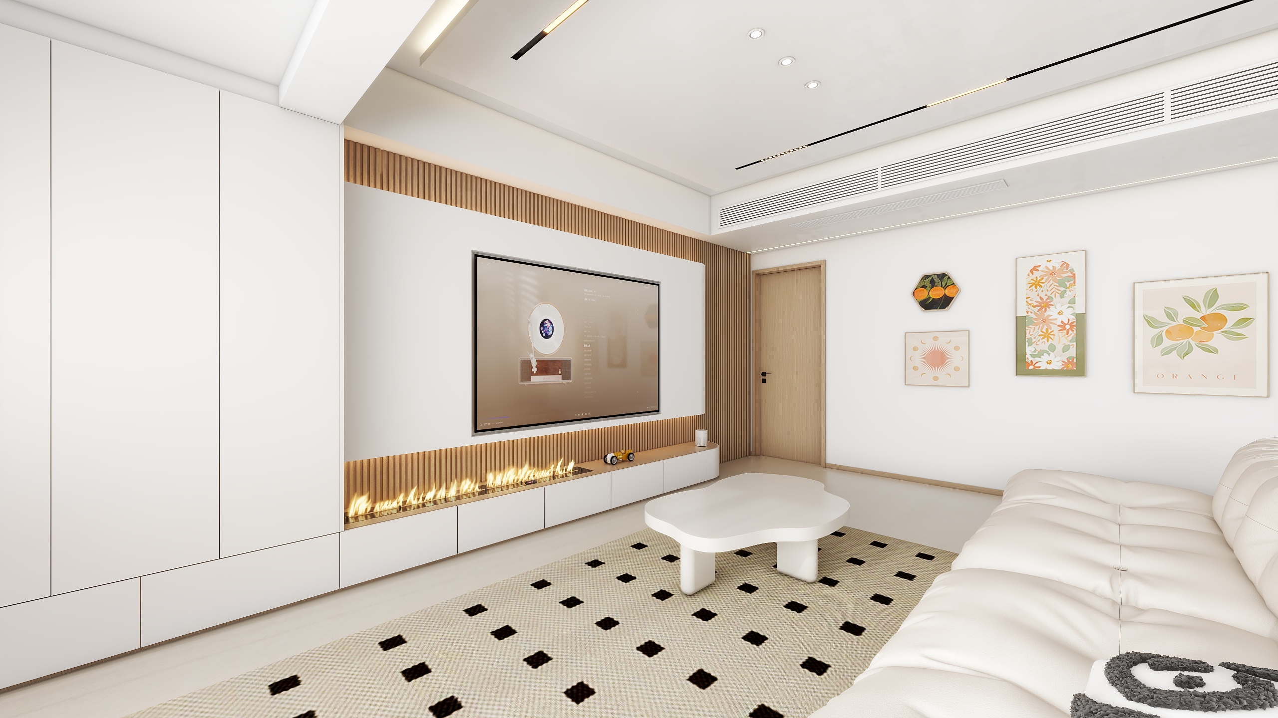 四川岳池雍合湾（123平方现代原木两居室）-9