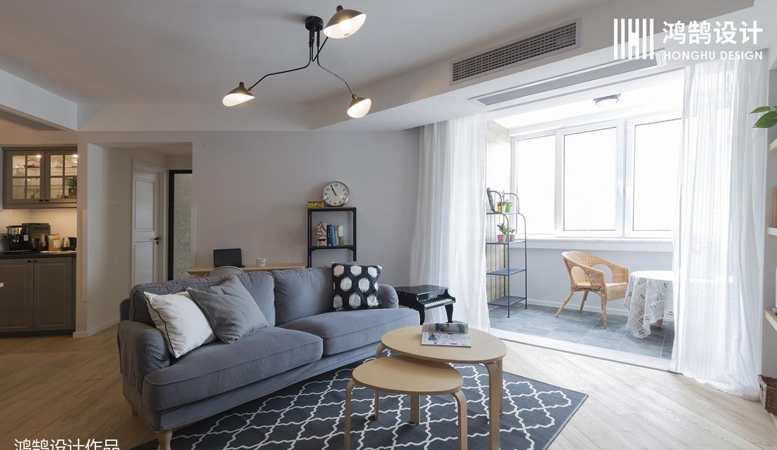 茂盛大厦 160㎡北欧风家居设计-4