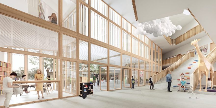 与用户和居民共建一所学院丨法国丨CoCo architecture等多家机构-7