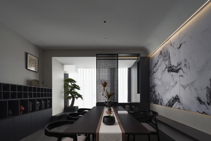 上隐茶室丨中国宁波丨上海纳境空间设计事务所-17