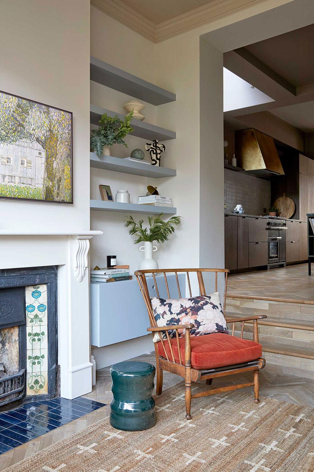 伦敦时尚温馨家庭住宅设计-4