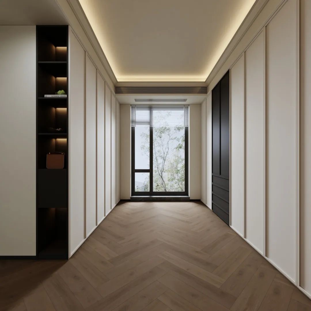 江山印 150㎡法式风住宅丨中国湖南丨纵向·空间设计-21