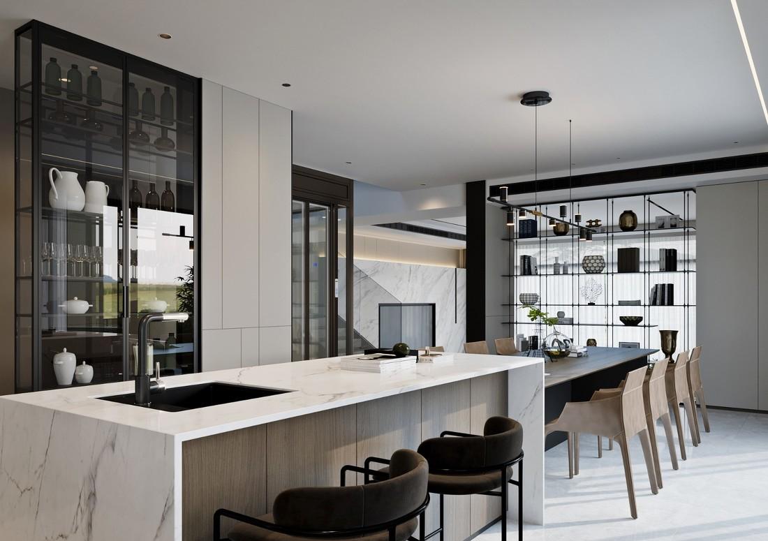 申然设计机构丨别墅丨申然设计 | 广佛新世界私宅-9