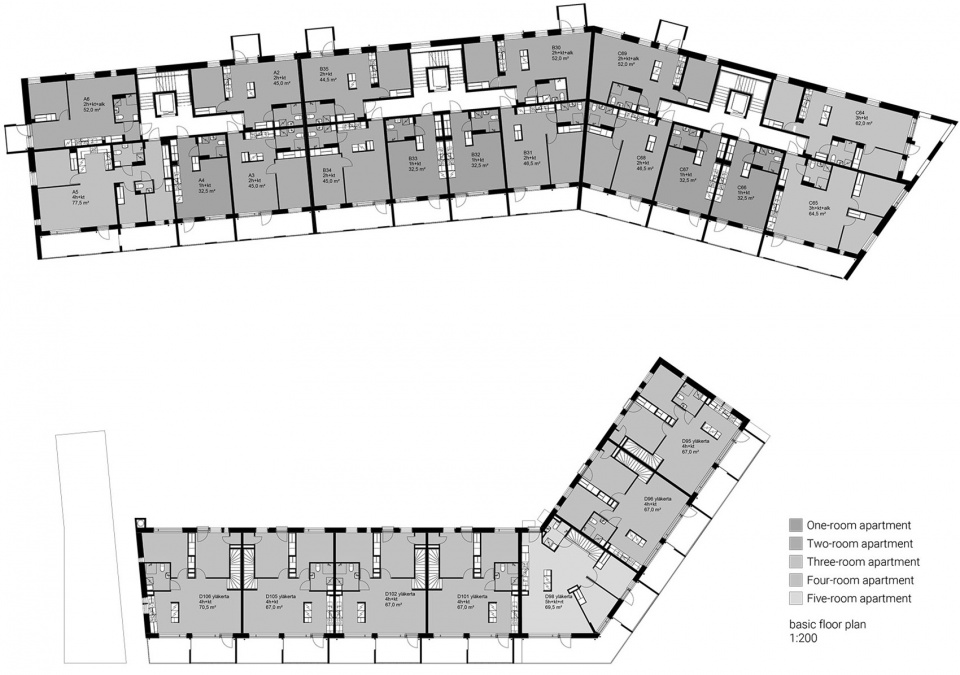 Pyhätunturintie 2 公共住宅建筑丨芬兰赫尔辛基丨Lahdelma & Mahlamäki 事务所-48