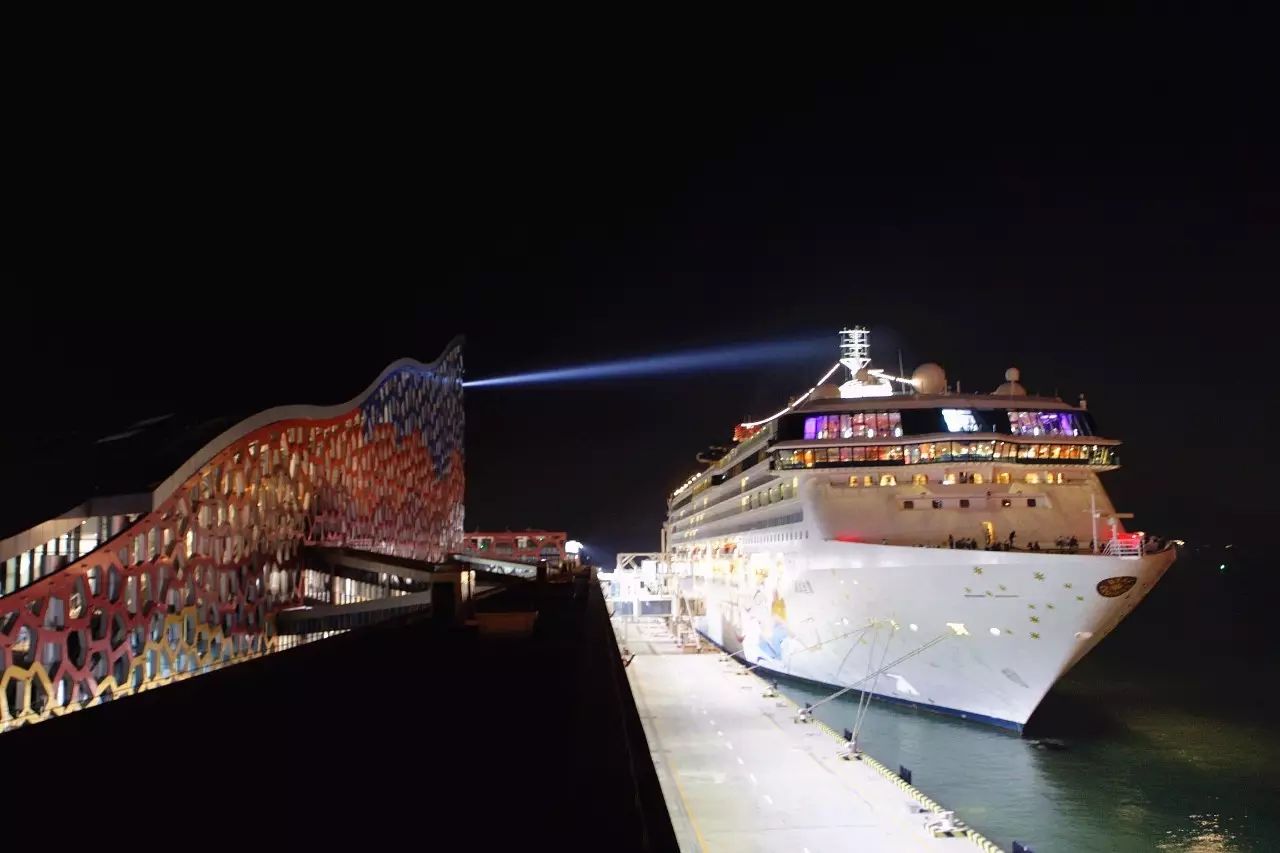 深圳首次丨世界级邮轮母港首泊成功！-66