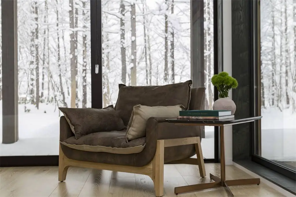 日本山林中传统与现代结合的别墅设计-5