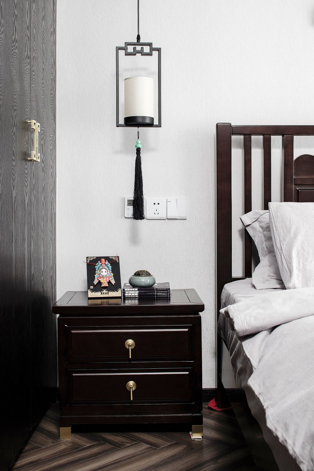 【新中式  瓯越韵】一个关于高级黑的水墨之居-124