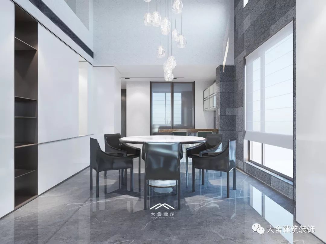 绍兴上虞别墅现代简约轻奢设计案例-28