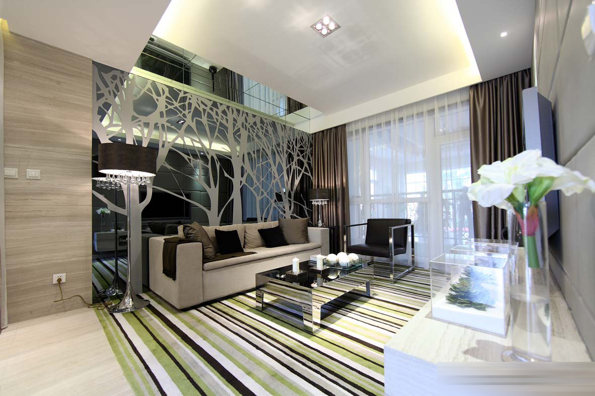 后现代 中海样板间-0