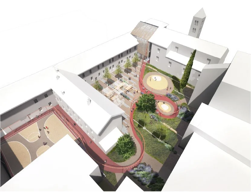 圣贝宁寄宿学校（注：Convitto常见意为寄宿学校等，Saint Benin一般指圣贝宁，具体需结合实际语境确定） 丨ItalyAosta丨llabb architects,Dodi Moss-15