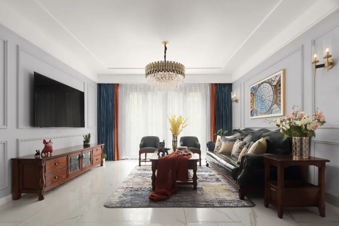 鹭岛荣府 220㎡现代美式轻奢家，温馨实用又充满艺术气息-47