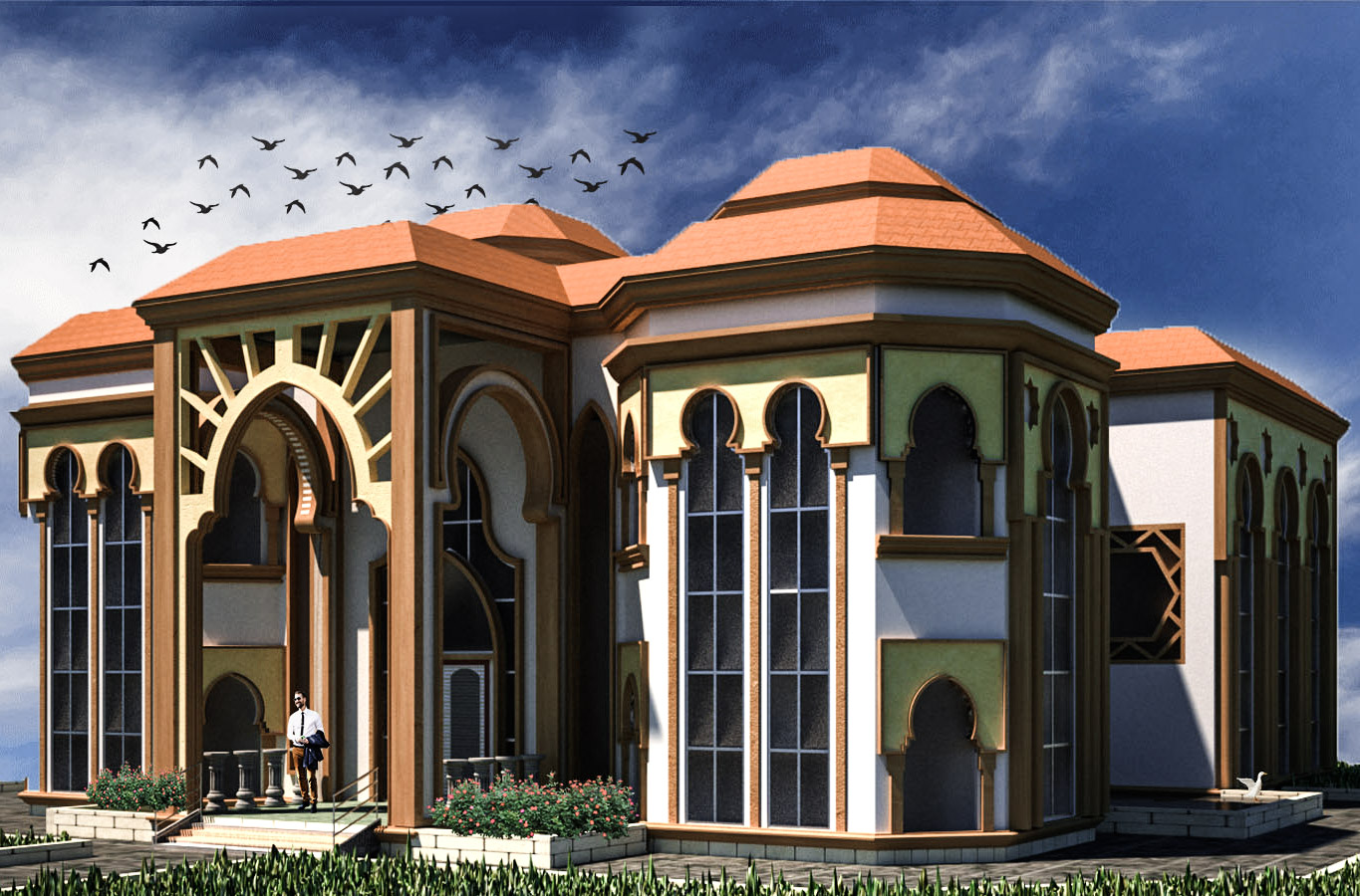 3D MAX AND VRAY EDUCATION COURSE- SYRIA -DAMASCUS-9