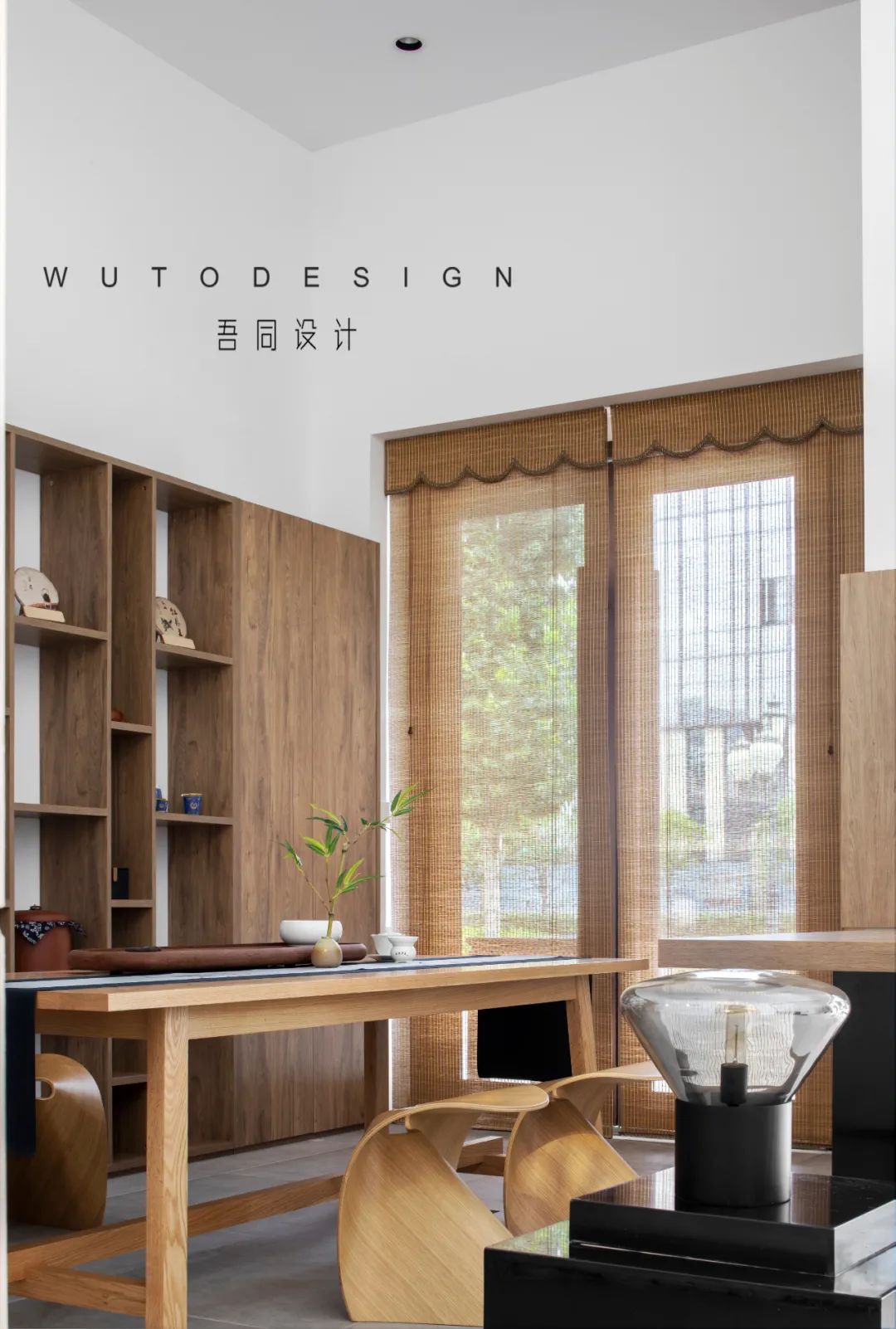 武汉融侨公馆「不闻」培训机构,演绎古筝之美的静谧空间-18