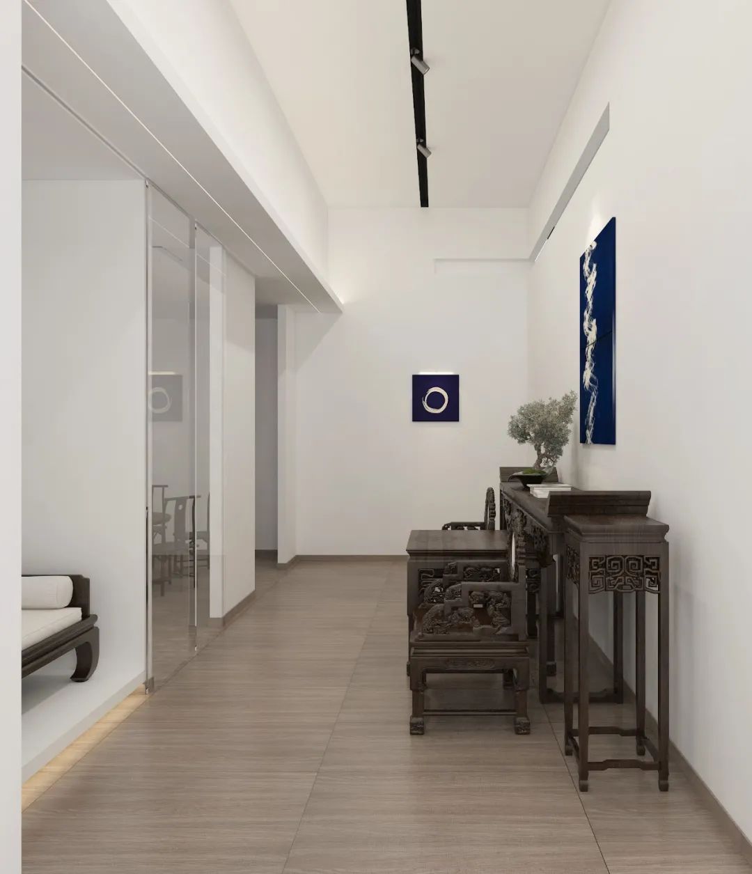 苏素红木展厅丨中国苏州丨尤格设计-11