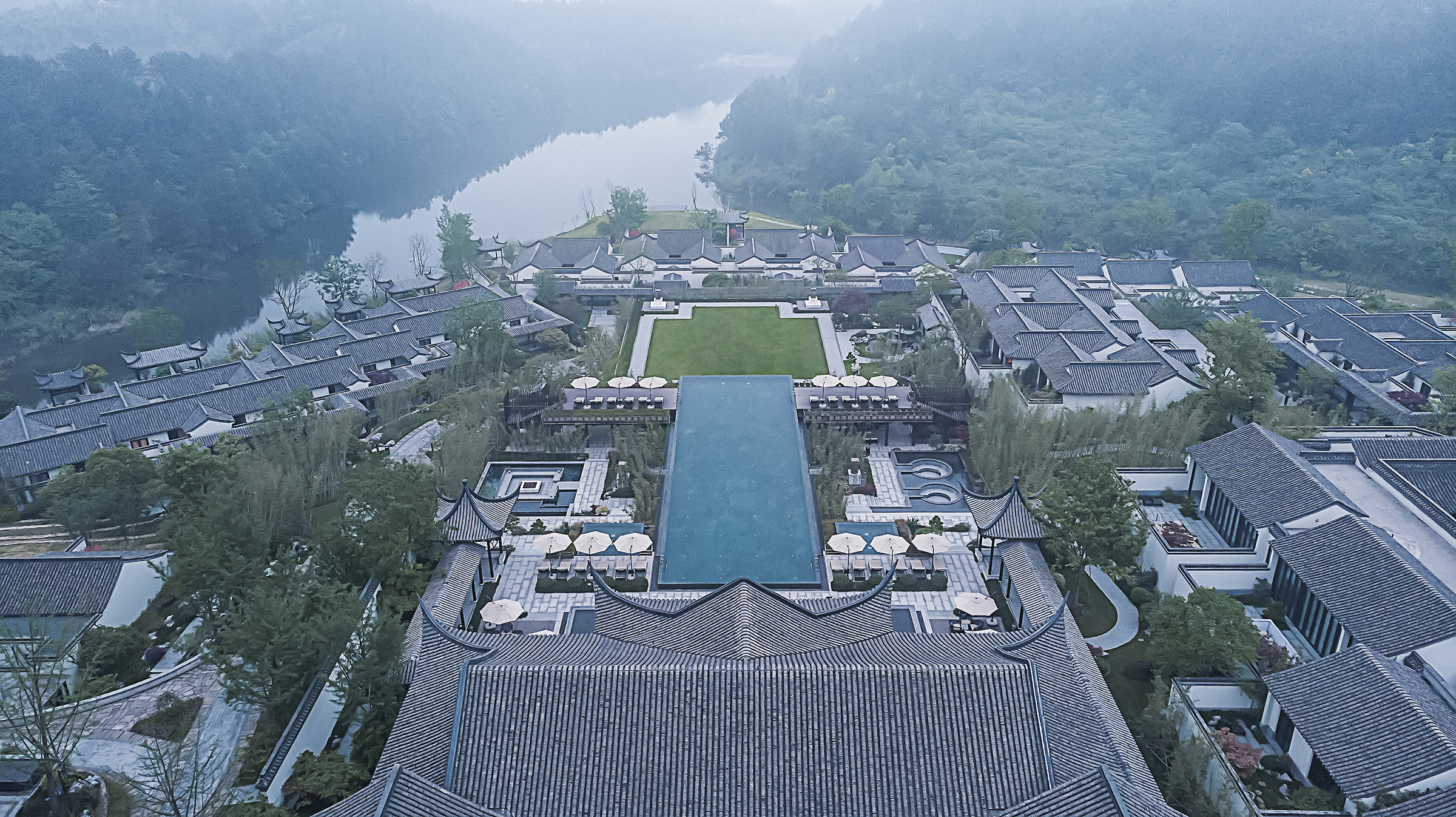 安吉悦榕庄 / 南西空间影像-4