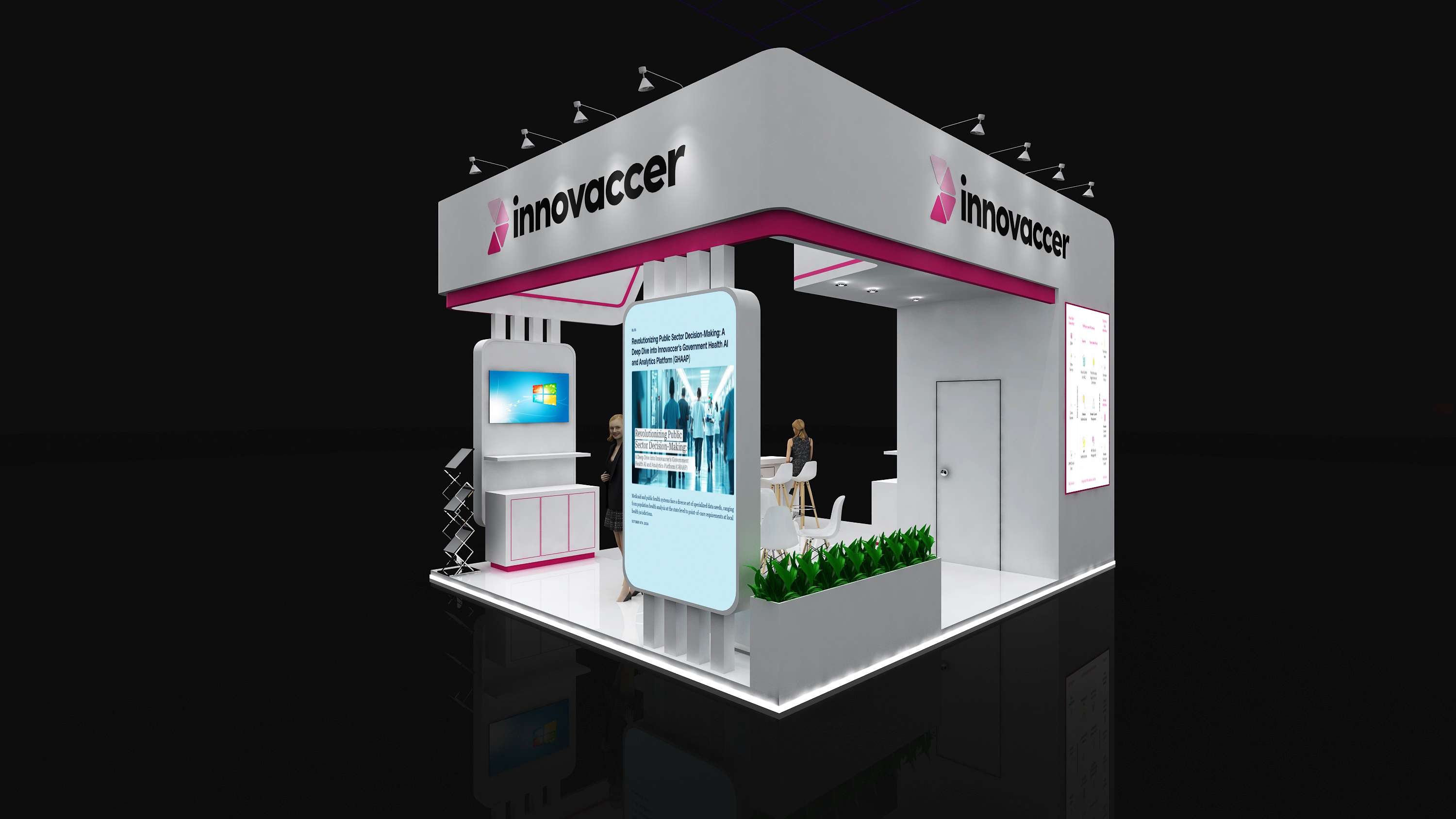 INNOVACCER 6X5M STALL DESIGN IN DUBAI-4