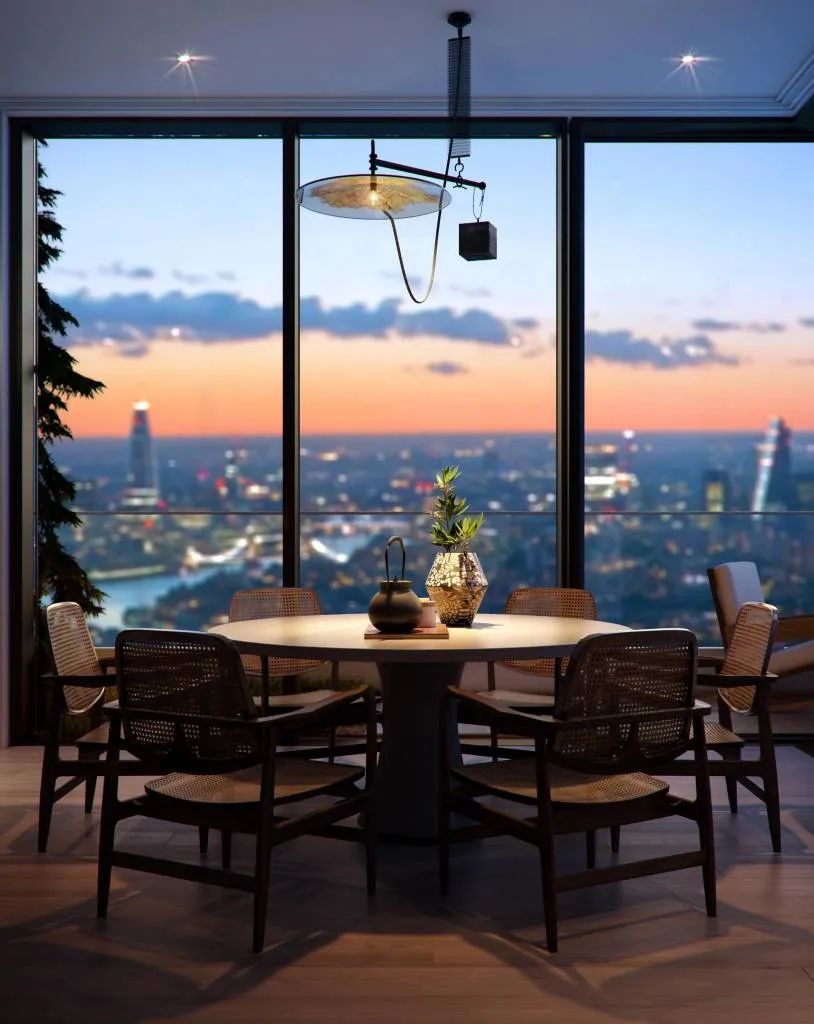 伦敦顶级花园豪宅 Wardian | 几何大胆线条与翠绿自然的完美融合-41