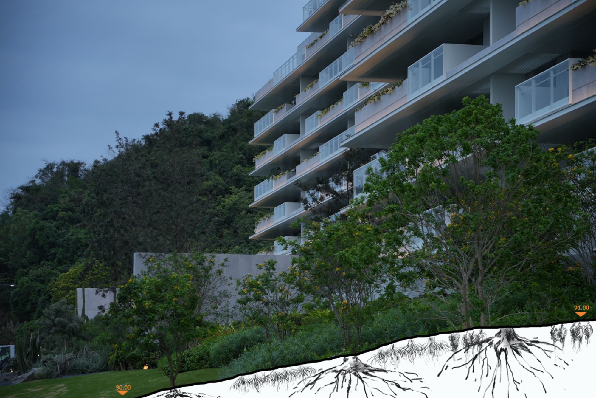 阿那亚三亚·山之境(东区)丨中国三亚丨WTD纬图设计-22