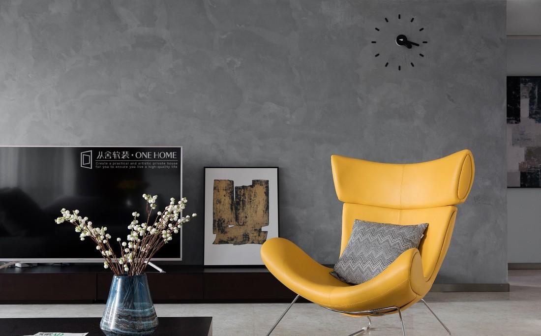 广州时代外滩 268㎡精装房软装改造 | 简约与艺术的完美融合-6