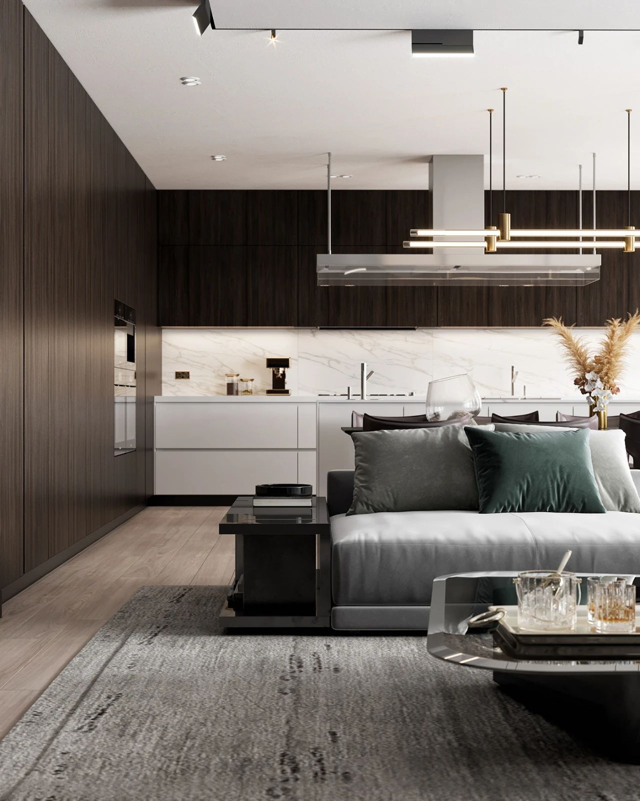 东京 100㎡高雅公寓设计丨日本东京丨阿塞拜疆设计师 Laçın Quluyev-10