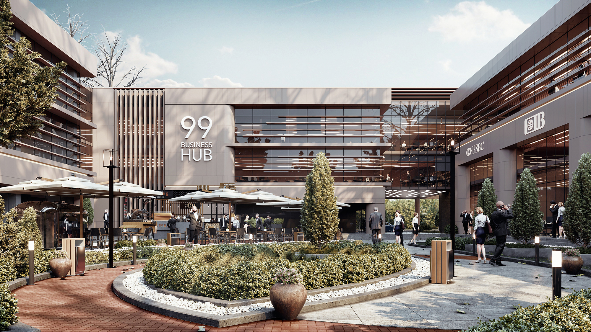 99 Business Hub 外立面设计丨埃及开罗丨Osama Abdelmohsen-20