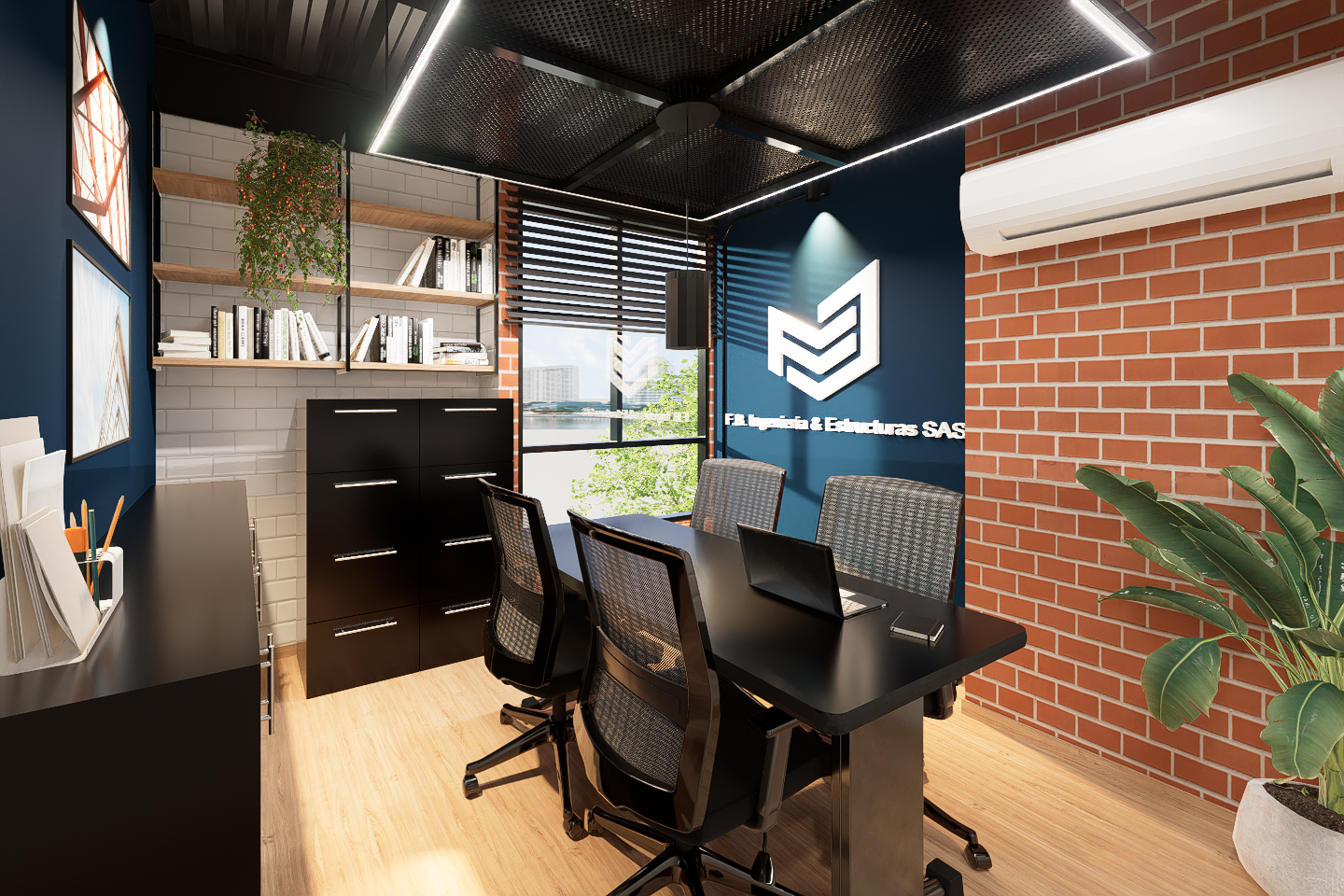 FB 工程与结构公司新总部办公室设计丨哥伦比亚-23