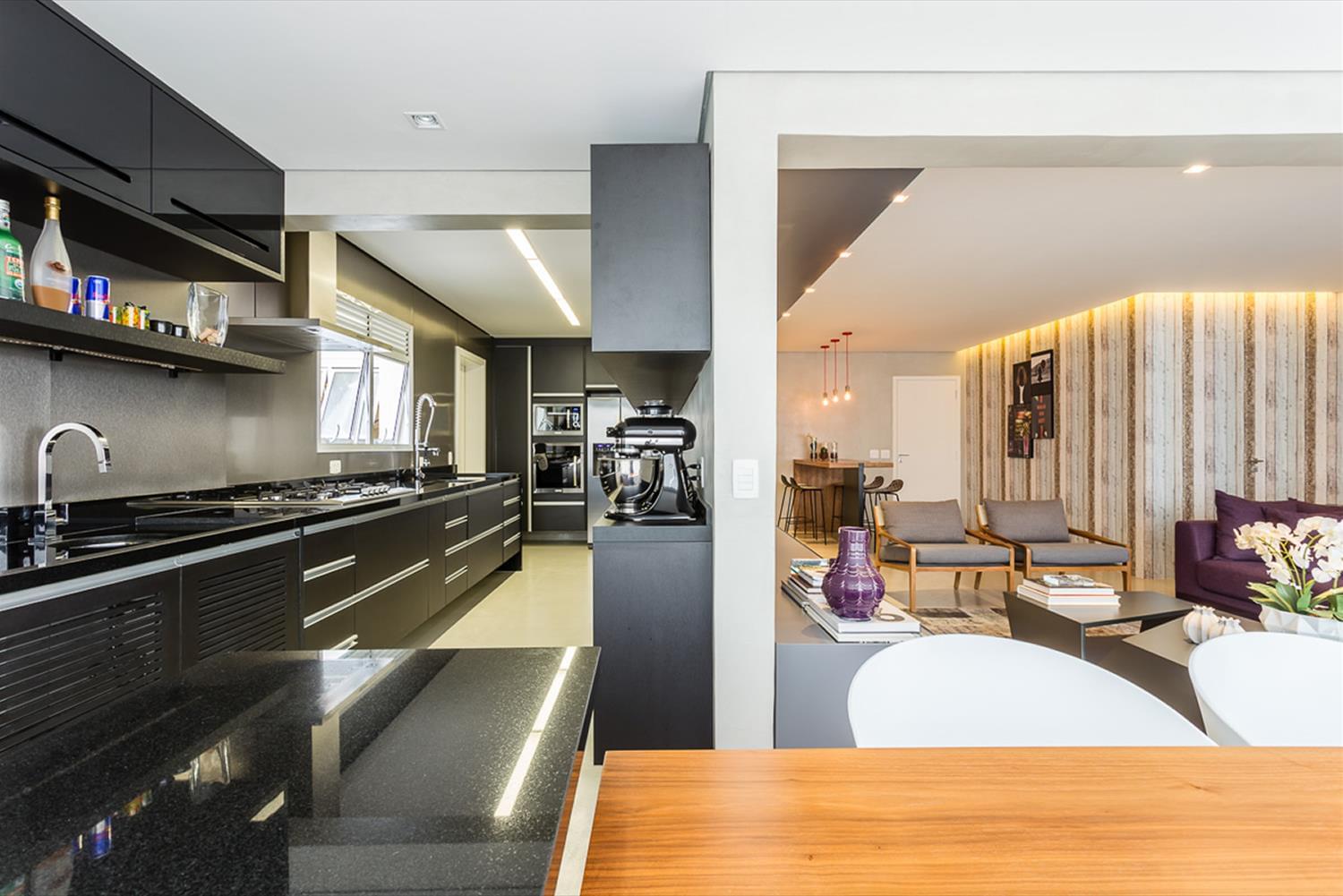 巴西 Apartamento GO · 现代简约风格的多功能公寓设计-14