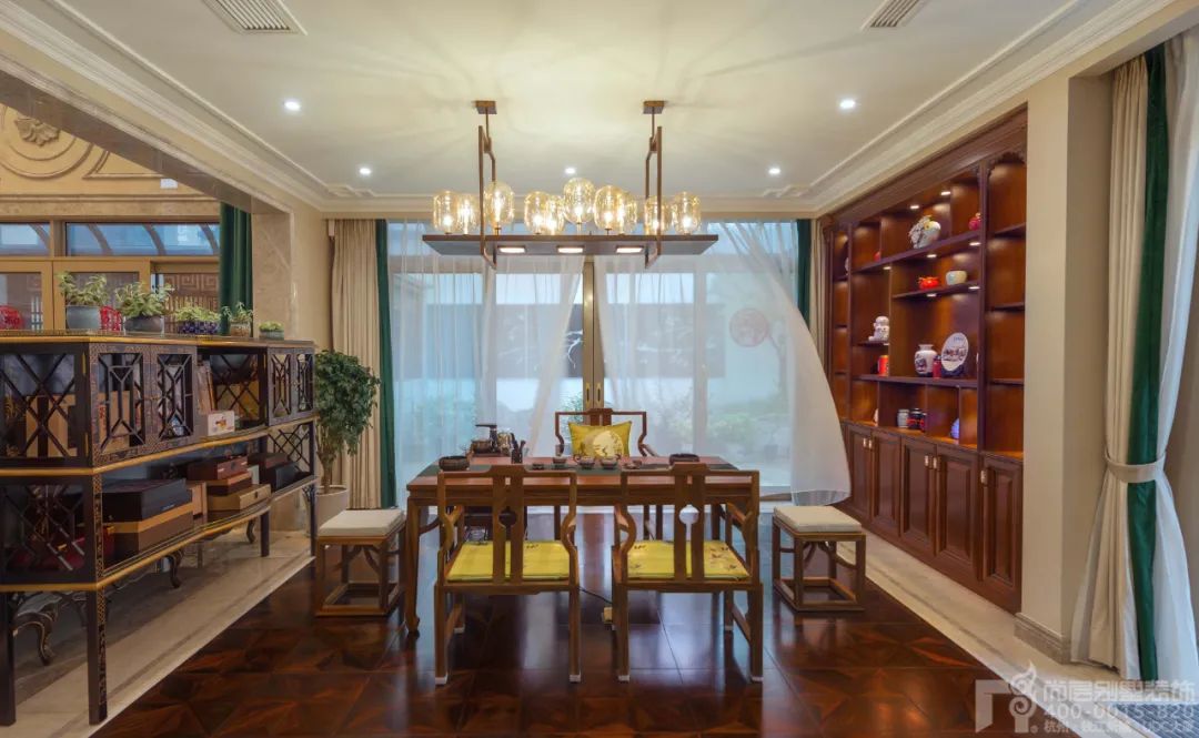 法式轻奢独栋别墅丨尚层别墅装饰-44