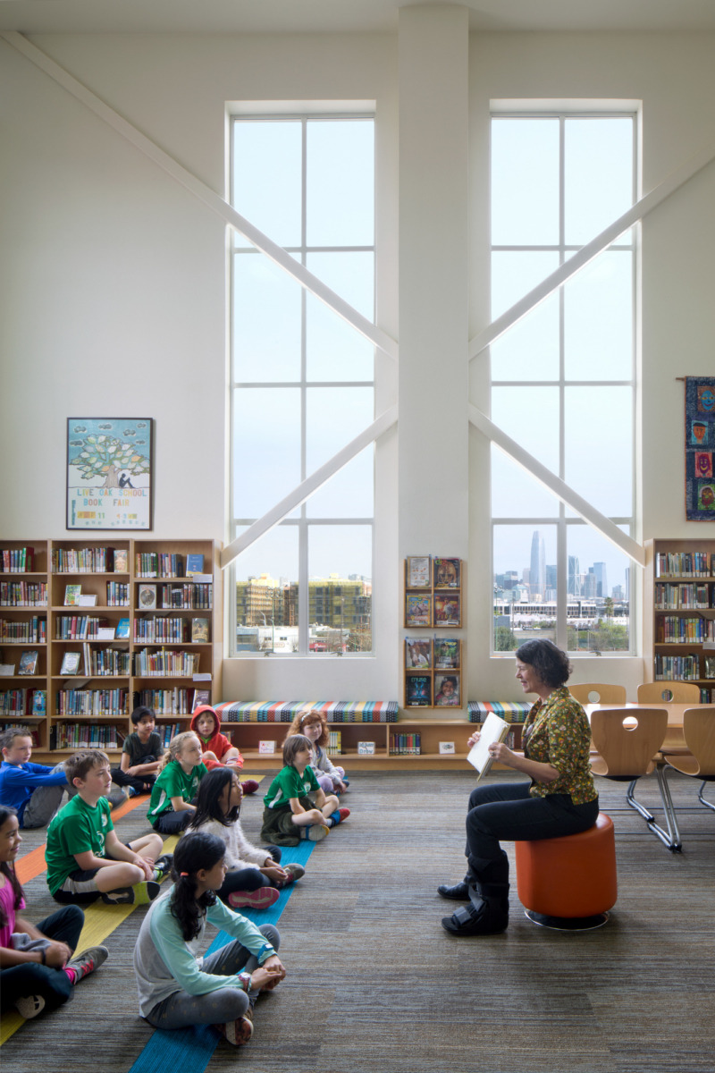 旧金山 Live Oak 学校创新教育空间-26