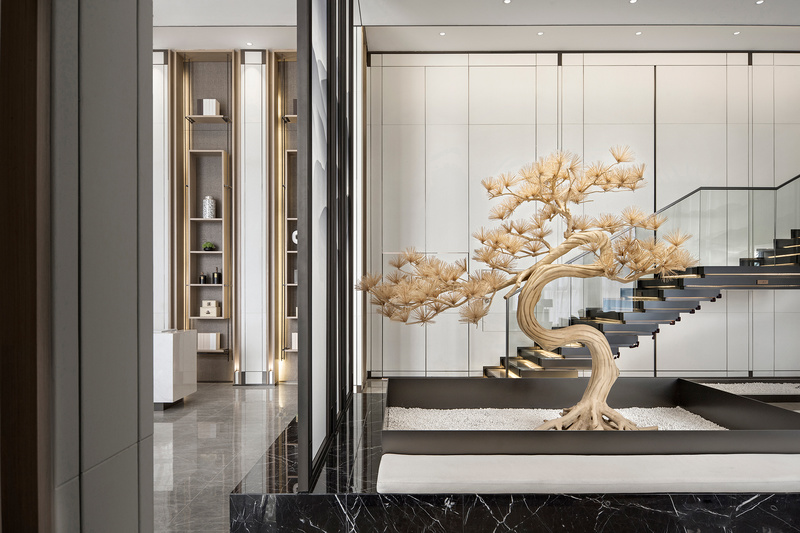 江苏宜兴海伦湾销售中心—现代东方美学之韵-31