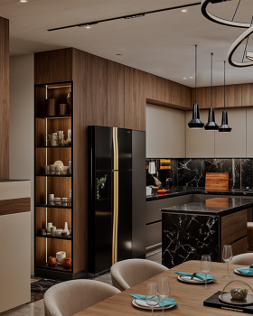 Modern Open Kitchen Design