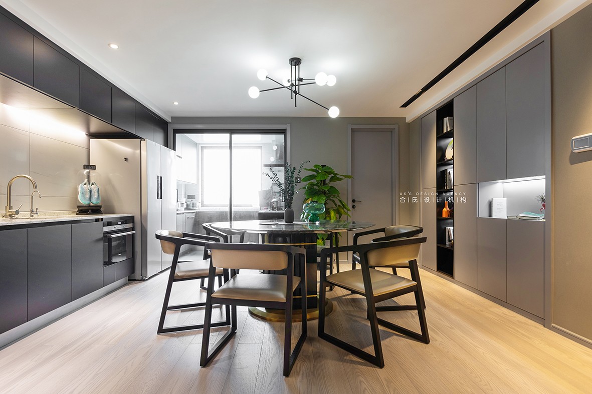 现代风格湖州诺德上湖城 125㎡家居设计，打造宽敞舒适空间-17