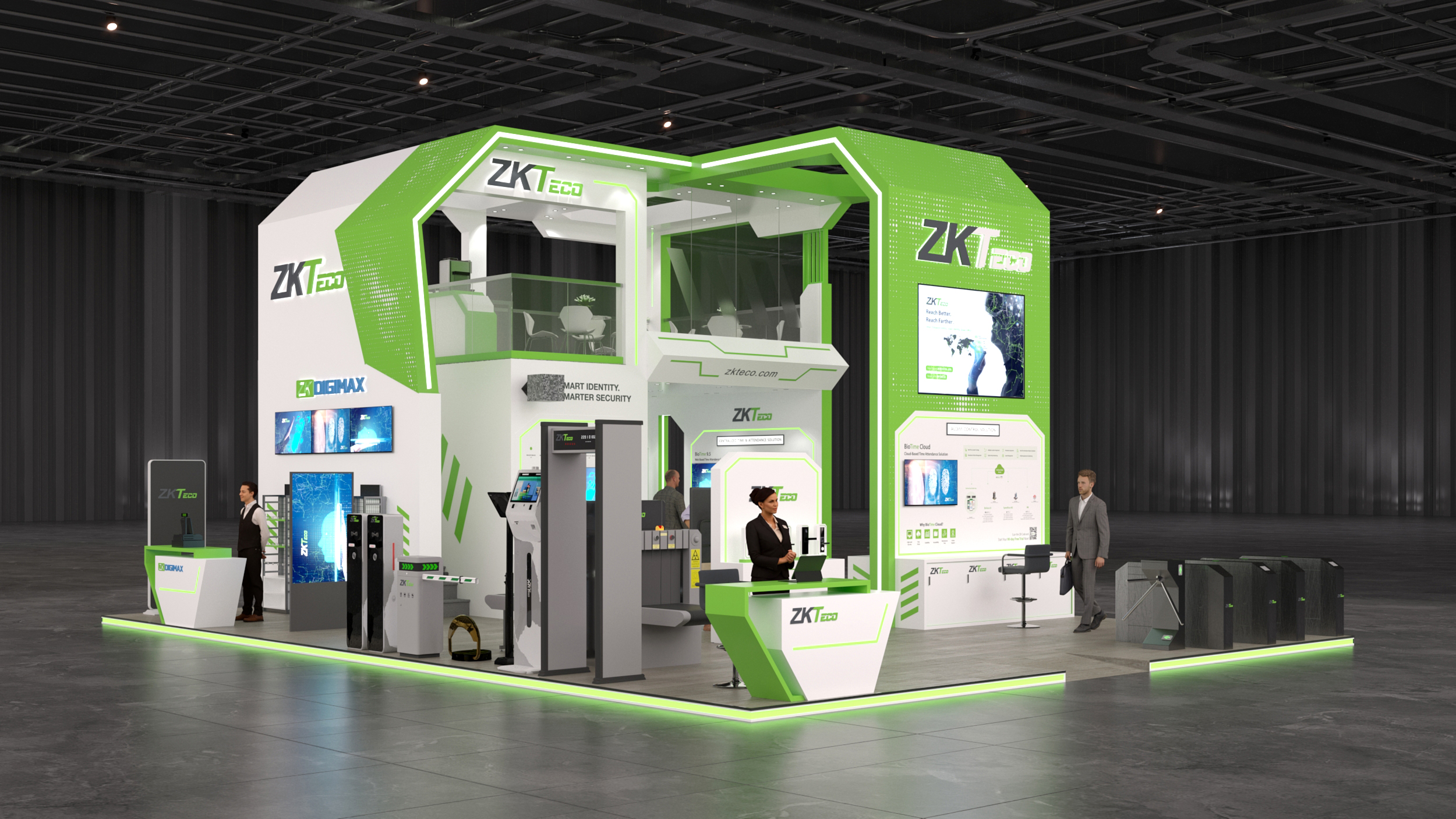 中控科技集团2026年迪拜国际安防展

注：ZKTECO一般指中控科技集团，INTERSEC DUBAI是迪拜国际安防展，结合语境推测此处为该集团参与2026年此展会 -5