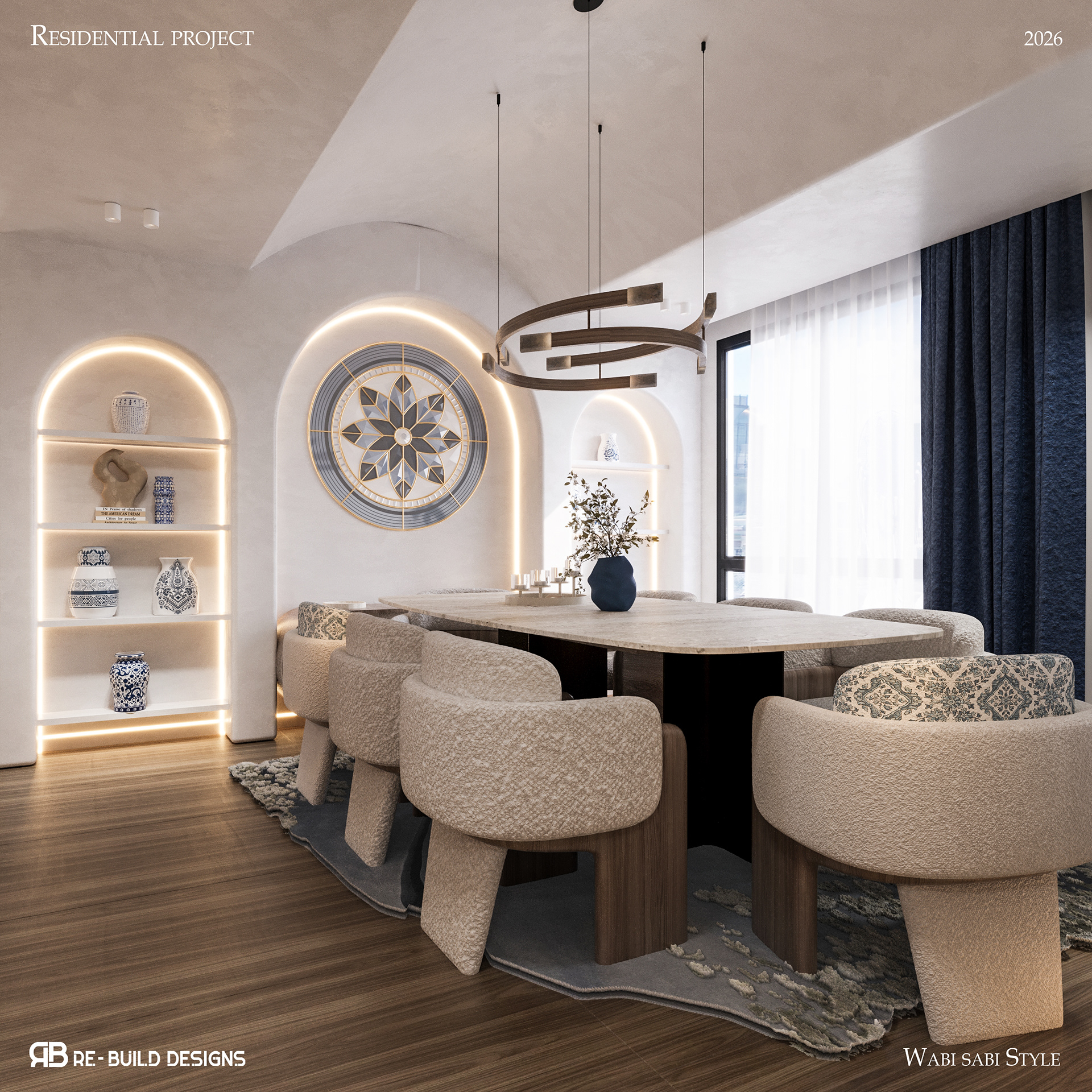 WABI SABI接待处室内设计丨埃及亚历山大丨Re  Build Designs-21