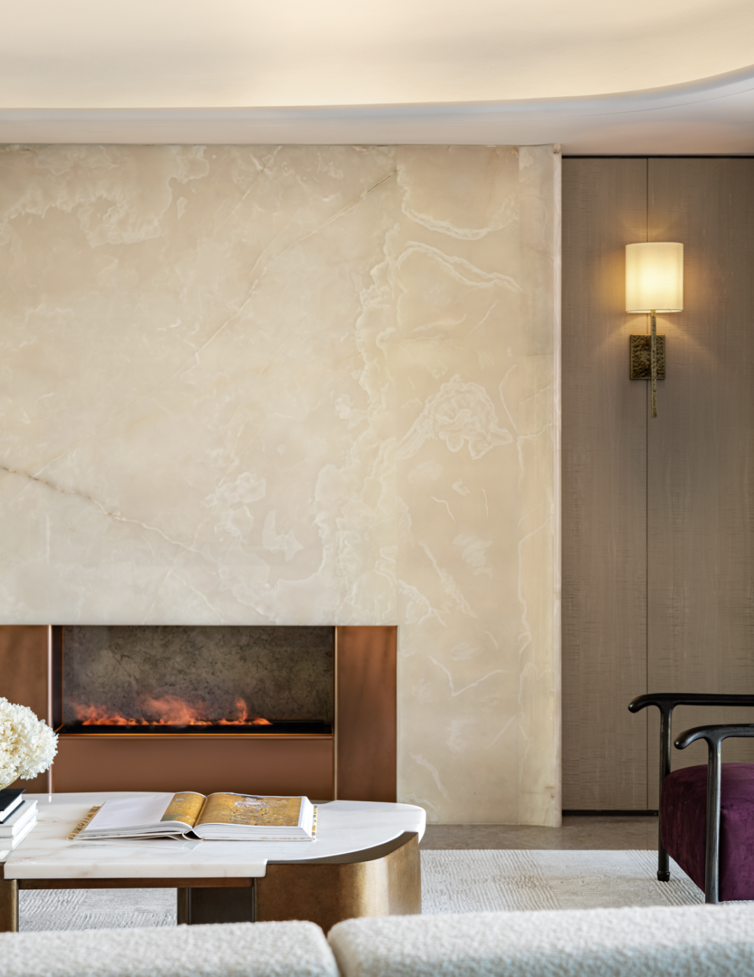 诗意空间设计 | 深圳鹏瑞鹭璟府展示样板间-10