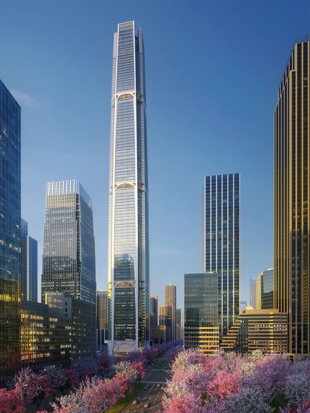 绿地金茂国际金融中心丨中国南京丨SOM-15