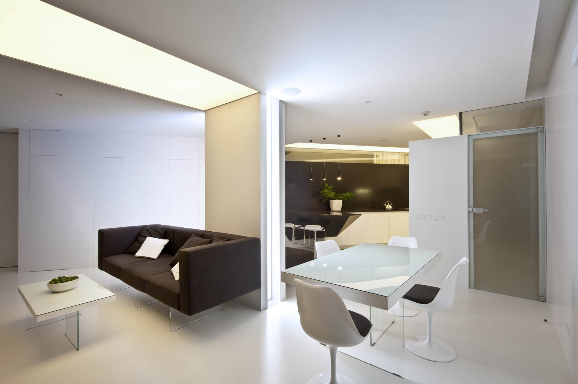 The interiors of the apartment 160 m on Leninsky Prospekt Alexandra Fedorova-12