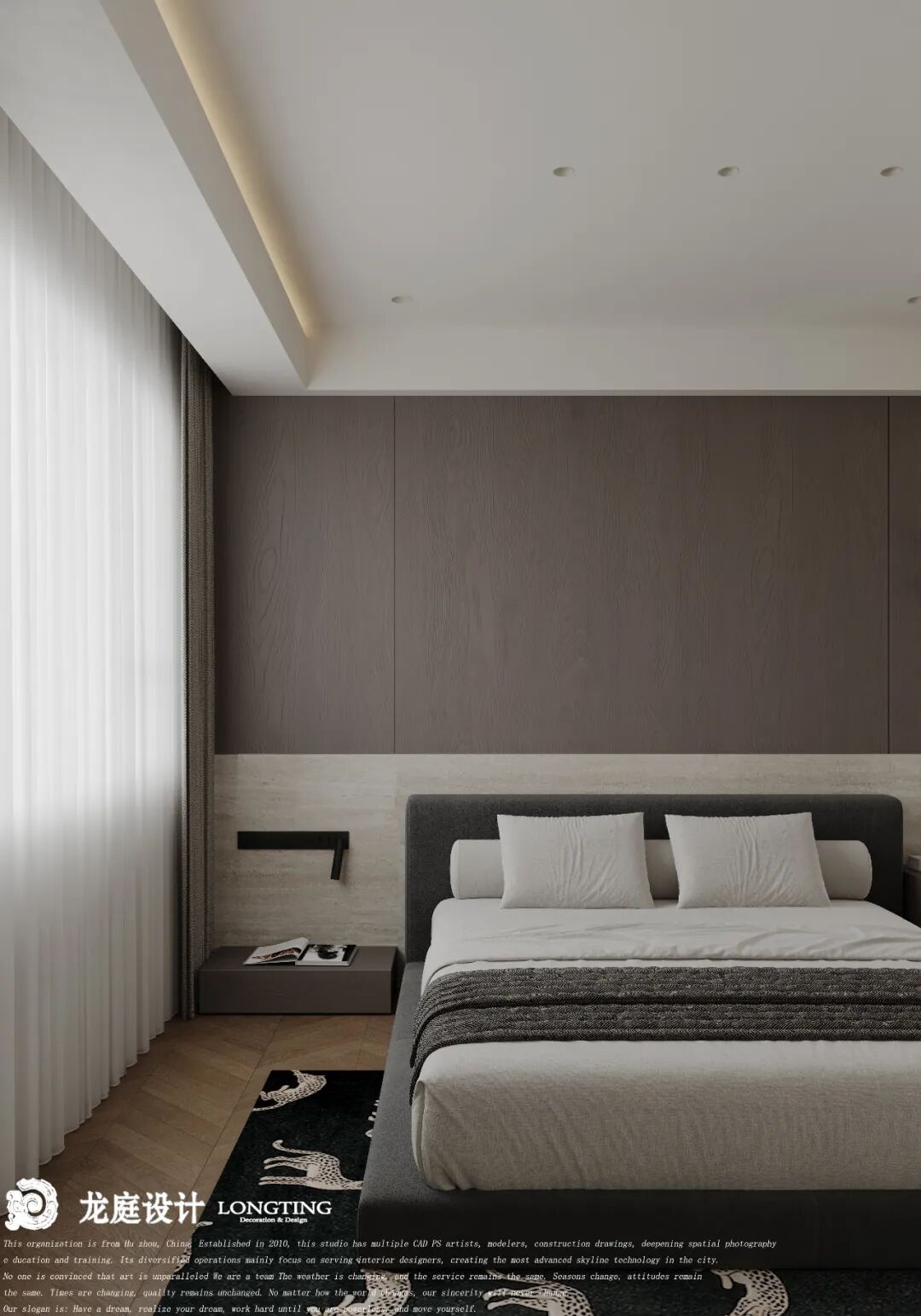 【新案】西湖苑 光影交织的现代空间丨中国湖州丨龙庭设计-52