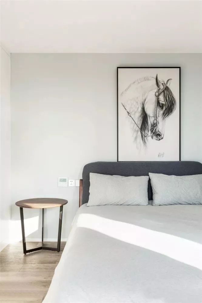 现代简约风三居室，原木大理石打造温馨生活空间-44