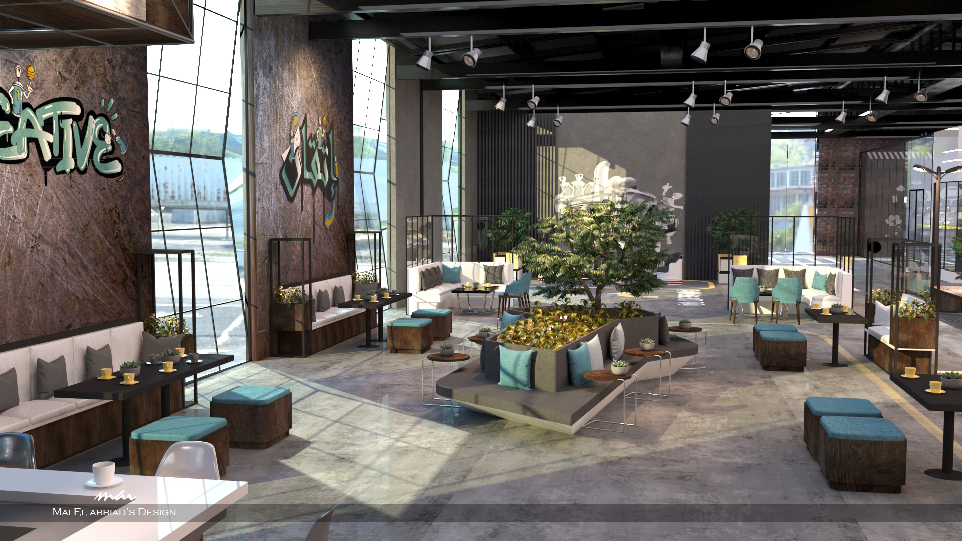 迪拜警察局庭院设计丨阿联酋迪拜-16